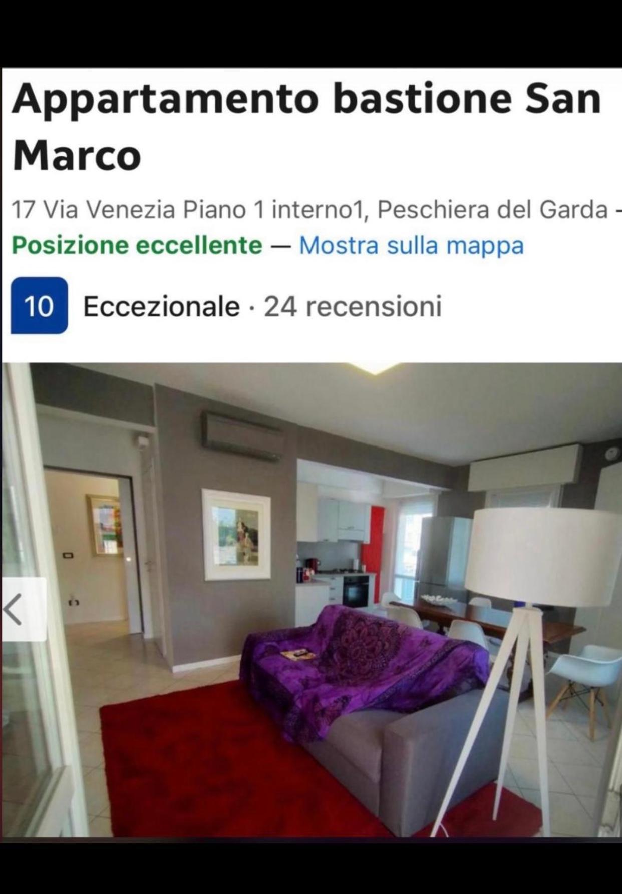 Appartamento Bastione San Marco Песк'єра-дель-Гарда Екстер'єр фото